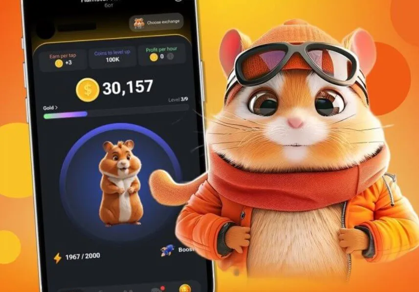 Hamster Kombat HMSTR token